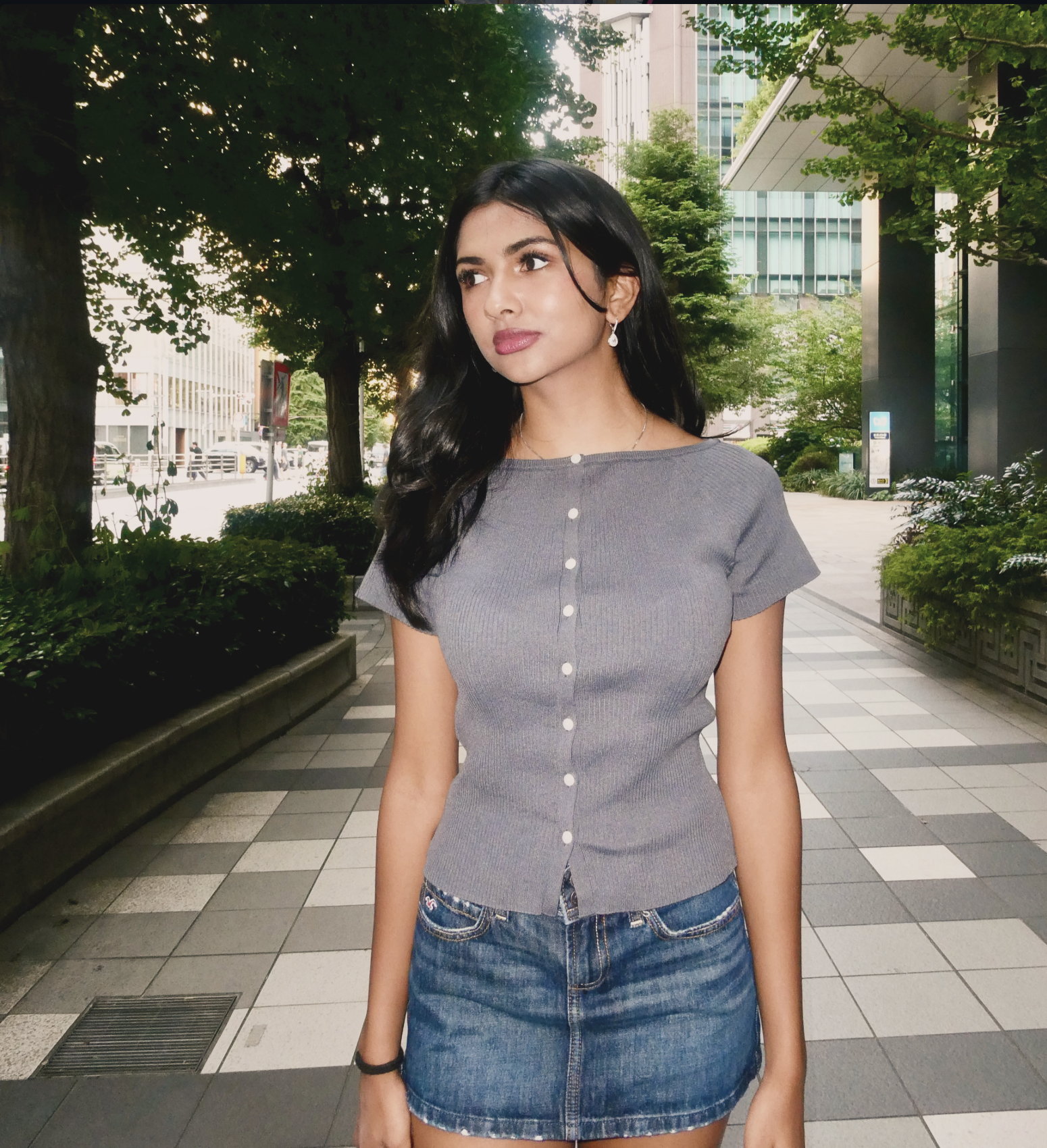 Anaaya Shah editorial city portrait